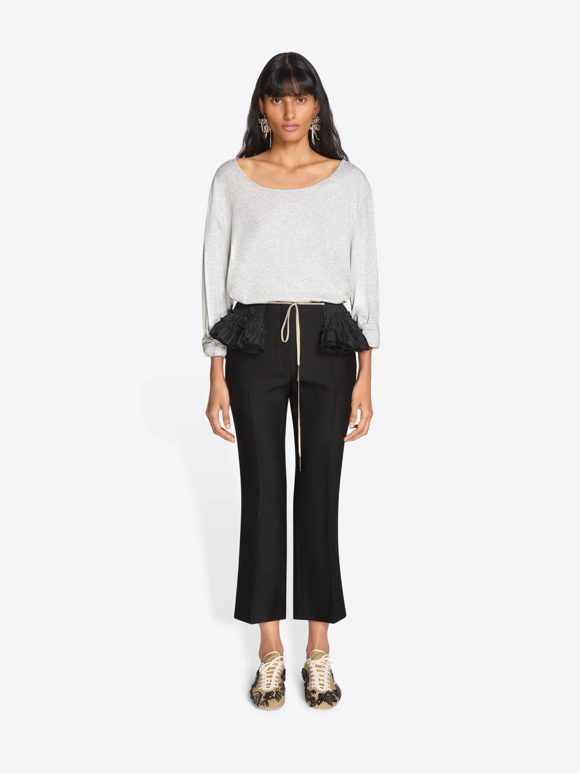 Ruffled cotton belt - Image 5