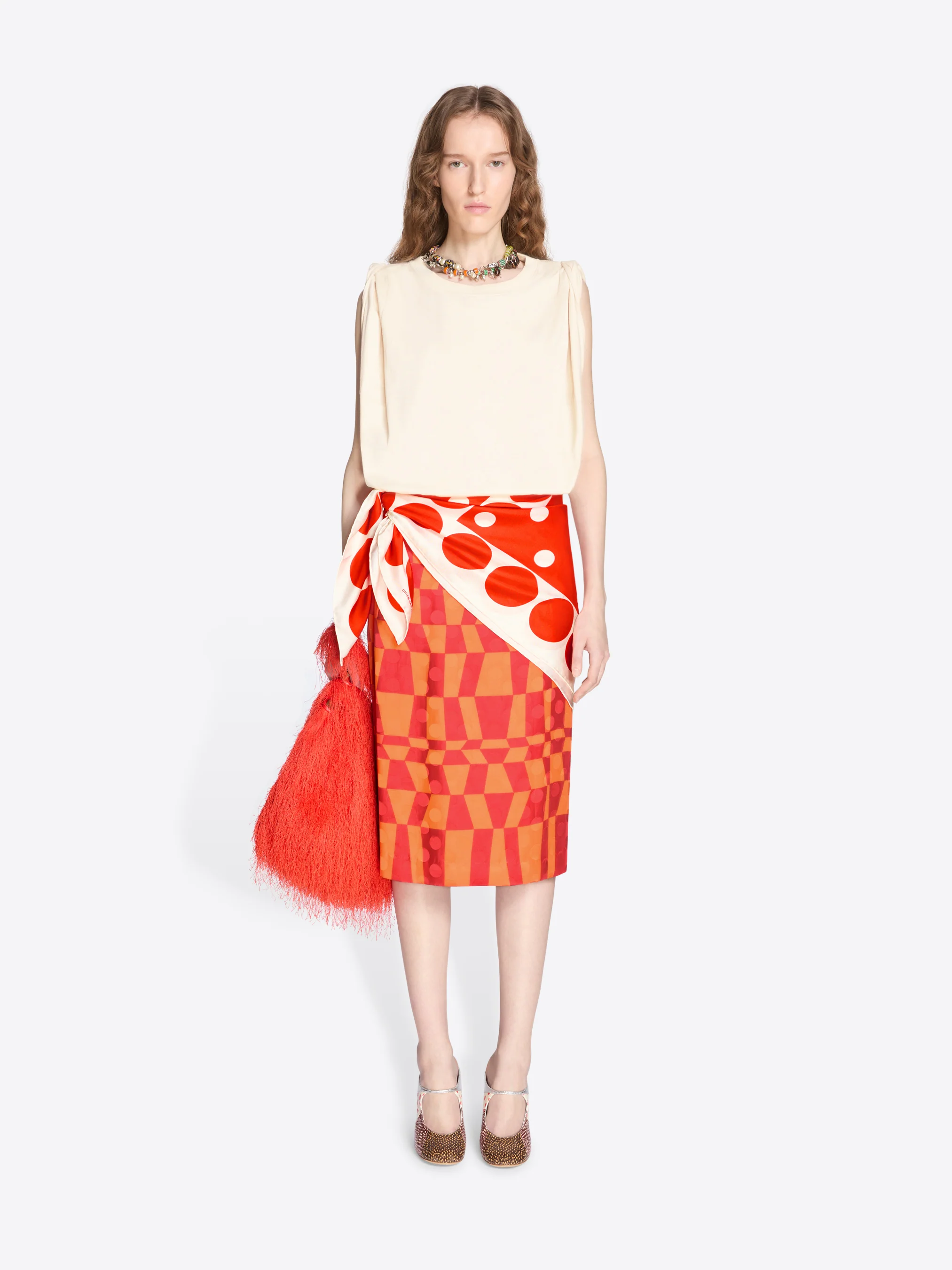 Silk square scarf - Image 3