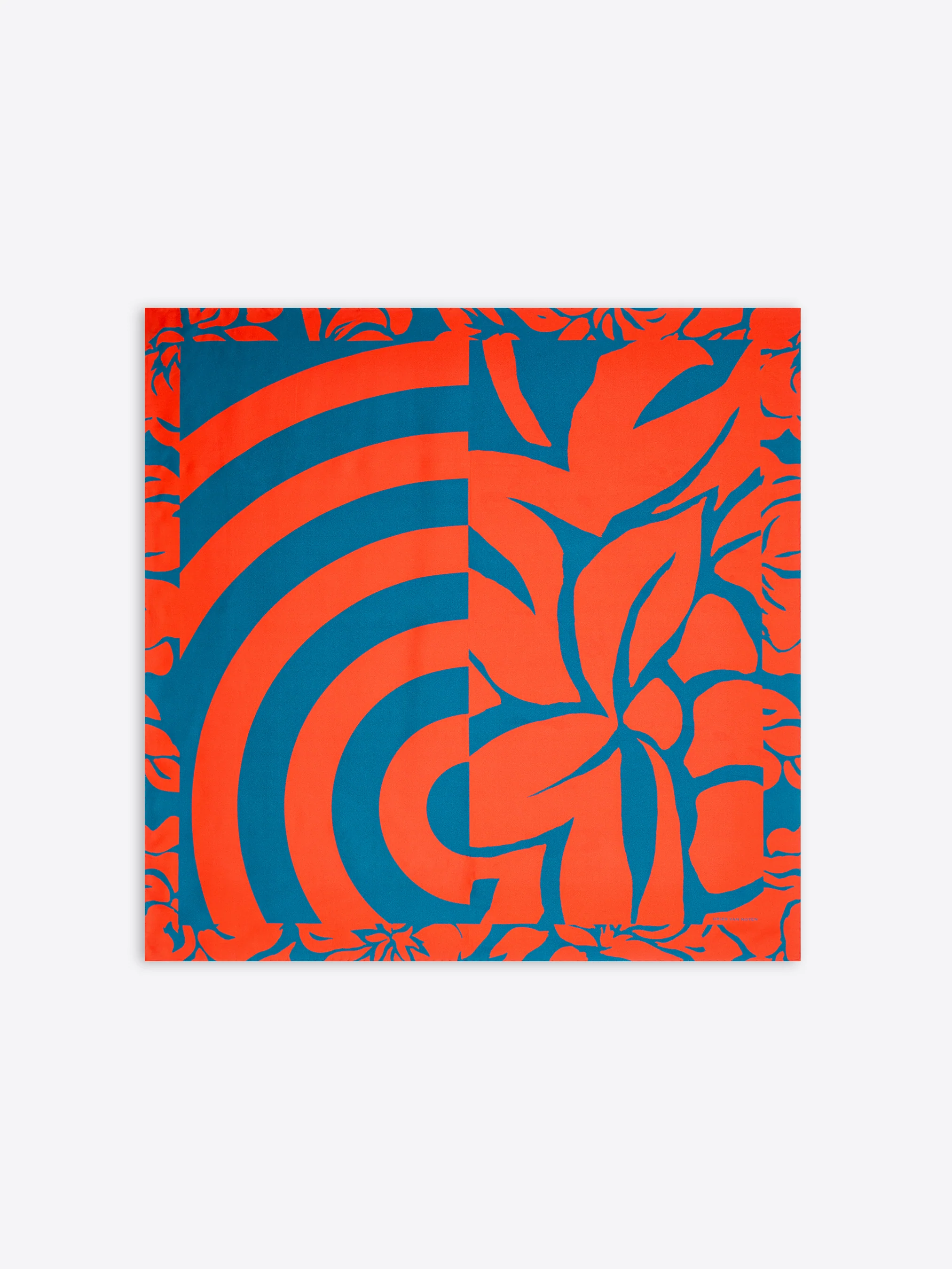 Silk square scarf - Image 8