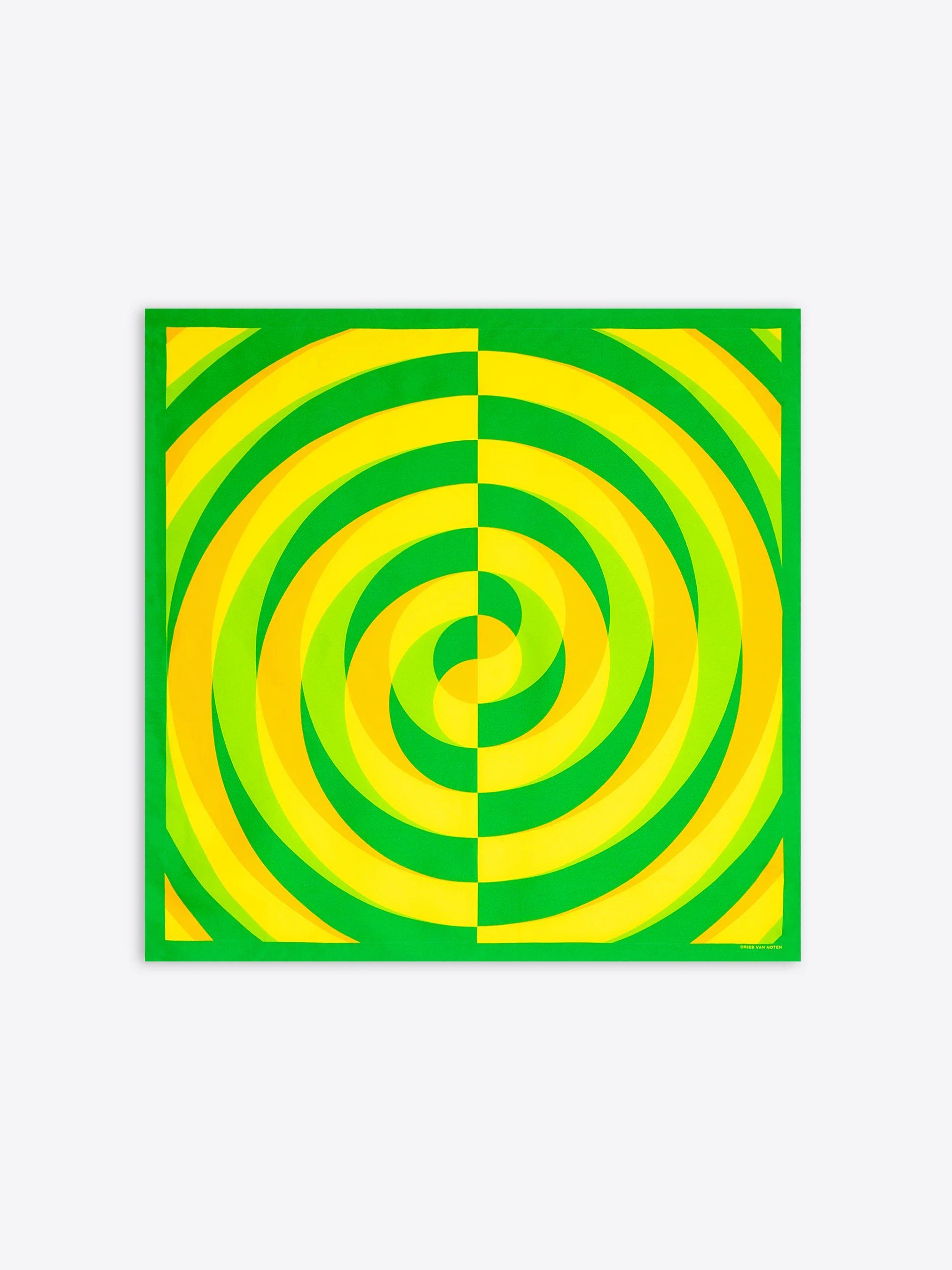 Silk square scarf - Image 4